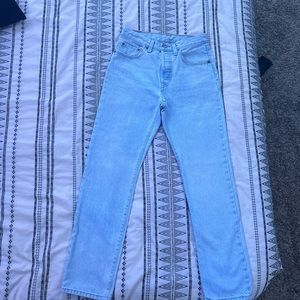 lightwash 501 levis, Straight leg!